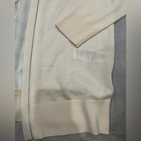 [M]All Saints Cream Jamie Cardigan Wool Blend NWOT - Picture 5 of 8